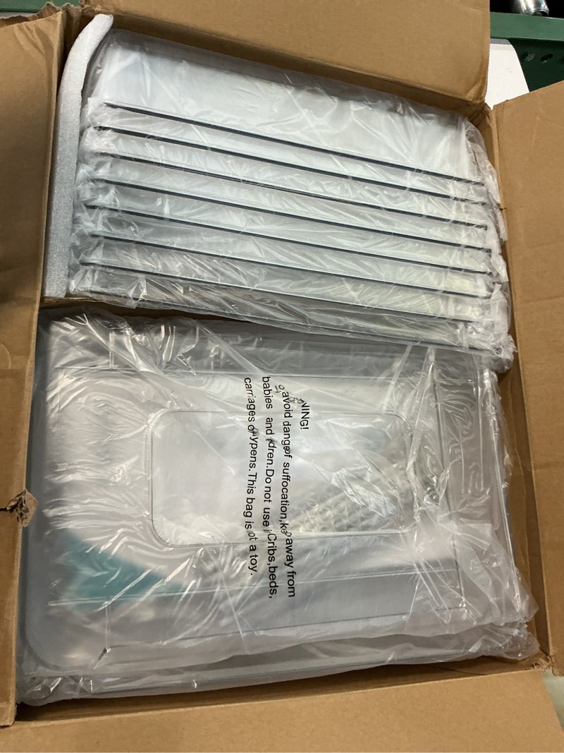 Condition photo showing New/Like New for vtopmart 4 pack pull out bathroom under sink organizer (s-standard) | slide-out drawers, multi-purpose storage, clear visibility, easy set-up
