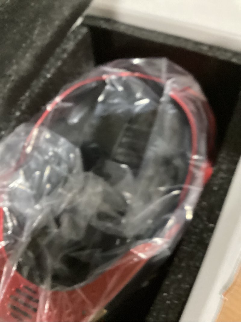 Condition photo showing As Is for Iron Hero MK 5 1:1 Wearable Helmet - Voice, Touch, and Remote Control with LED Eyes, Realistic Sound Effects, Perfect for Cosplay, Display, and Collectible Figures for Man and Teen,Gold