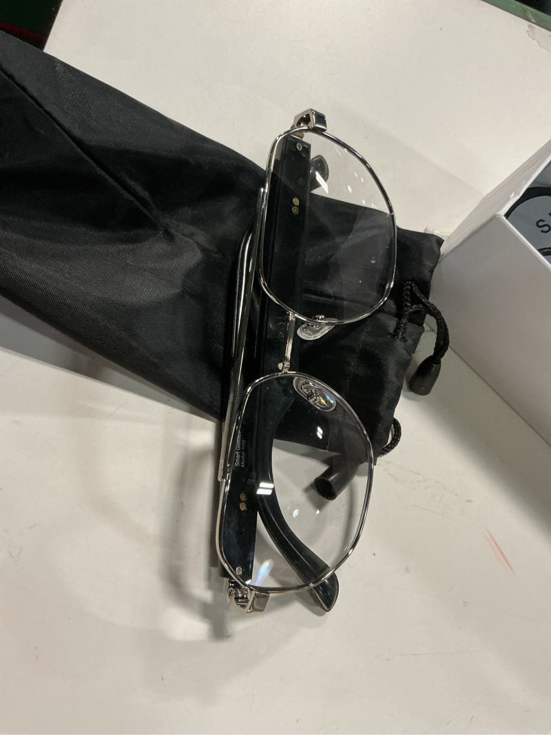 Condition photo showing Good Condition for Smart Glasses with Bluetooth 5.4 Polarized Reading Sunglasses Photochromic Lens Bluetooth with Touch Voice Control 3.0 x