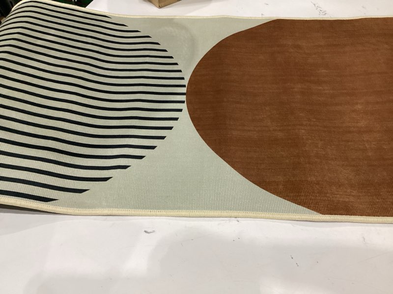 Condition photo showing Good Condition for angora brands modern kitchen rug - versatile kitchen floor mat - 47” x 20” - non-slip - by roppa
