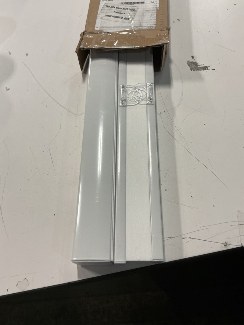 Condition photo showing Good Condition for UNISHADES Top Down Bottom Up Cellular Shades Cordless Honeycomb Blinds for Indoor Windows, for Windows Size (19" W × 48" H) Colour (White - Light Filtering) White - Light Filtering 19" W × 48" H