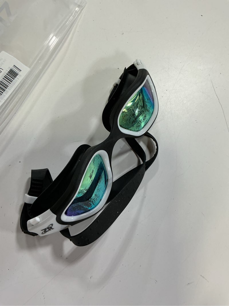 Condition photo showing Good Condition for zionor swim goggles, upgraded g1 polarized swimming goggles anti-fog for adult men women a0 (polarized + mirror gold )