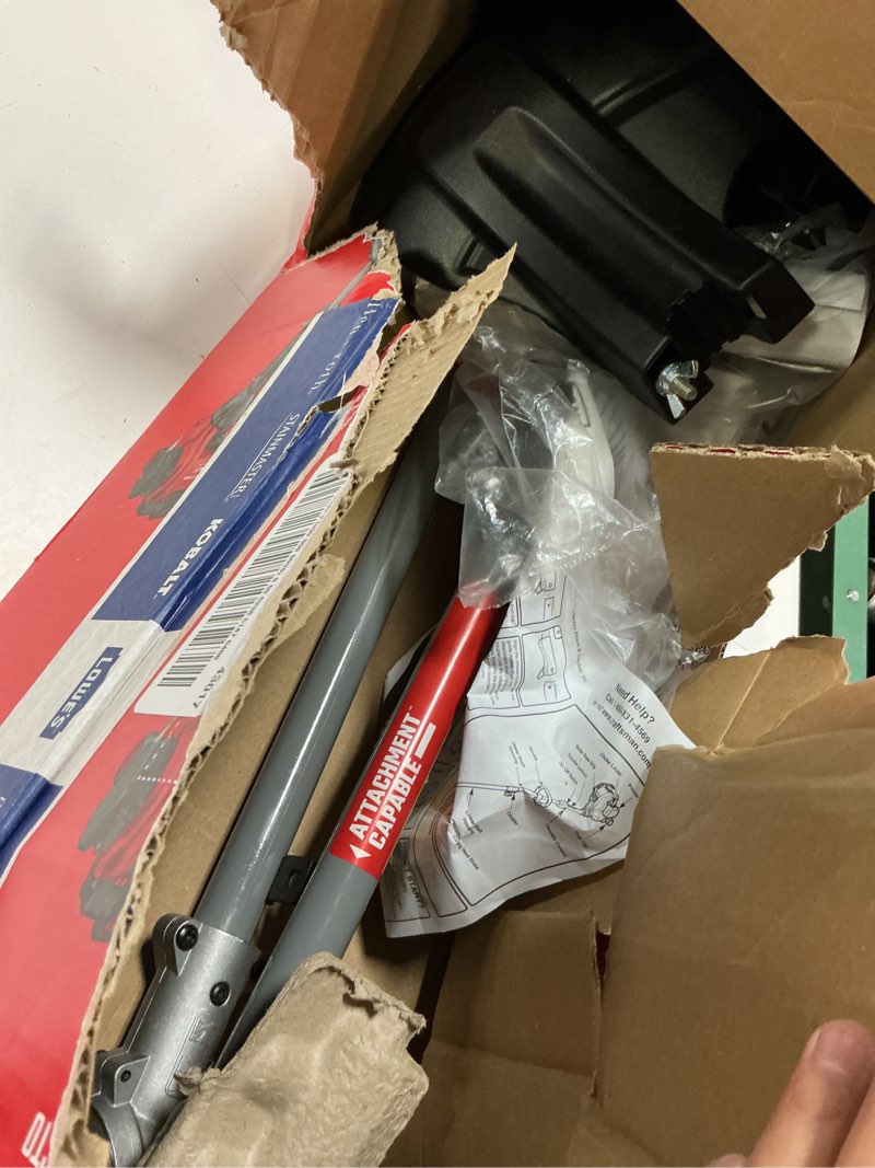 Condition photo showing As Is for craftsman ws2200 25-cc 2-cycle 17-in straight shaft attachment capable gas string trimmer
