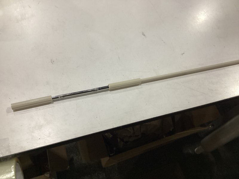 Condition photo showing Good Condition for universal replacement for sunshade installation outdoor/indoor, roller blind accessories (beige, crank wand)