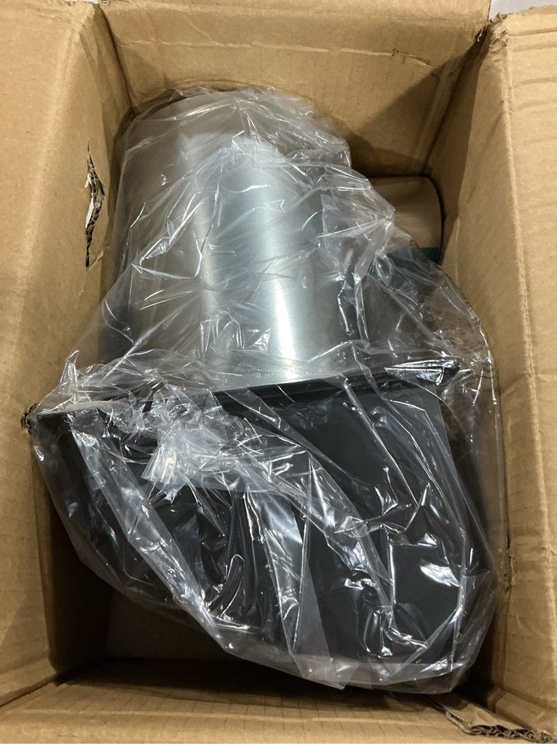 Condition photo showing Good Condition for 6 inch hooded wall vent with screen and damper,6"exhaust vent dryer vent cover outside,6" vent cover exterior wall vent cap for kitchen range hood vent dryer air vent bathroom exhaust,galvanized steel 6 inch black