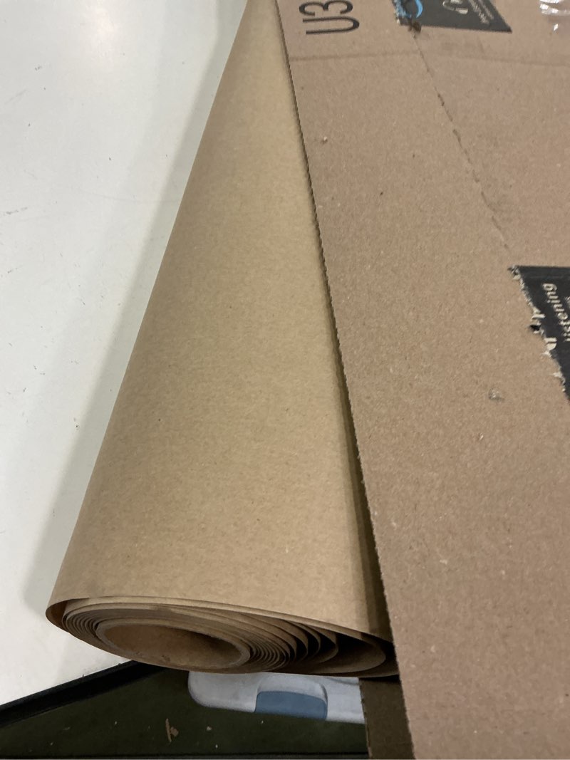 Condition photo showing Good Condition for RUSPEPA Brown Kraft Paper Roll, 36"x 1200"(100'), Crafts Kraft Paper for Gift Wrapping, Poster Bulletin Board Arts Crafts, Bouquet Flower Wrapping, Table Covering Packing Shipping Dunnage & Parcel Brown 36"x 1200"