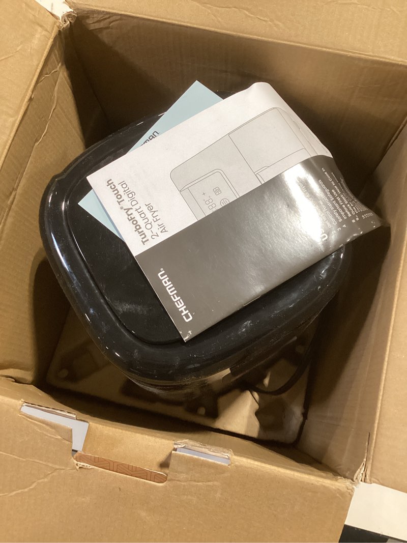 CHEFMAN 2 Qt Mini Air Fryer – Digital Space-Saving Compact Air Fryer with Nonstick and Dishwasher Sa