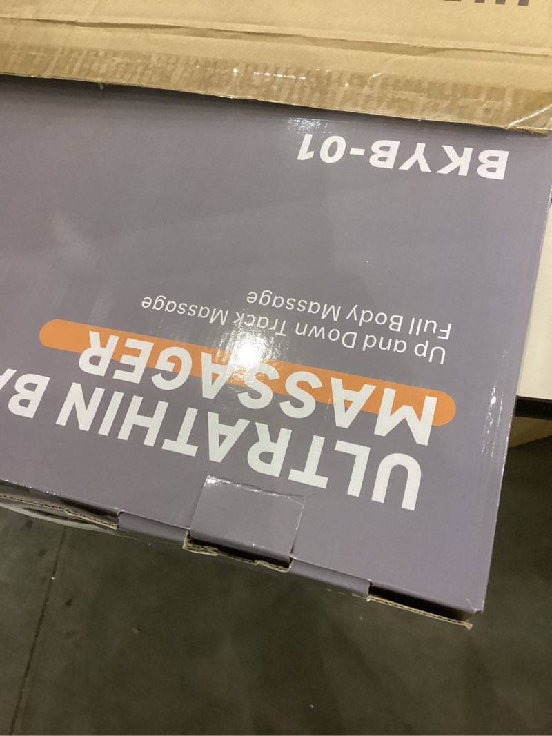 Condition photo showing New/Like New for Back Massager, Rolling Up and Down Back Massager with Heat, Back Massage 4D Kneading for Pain Relief Deep Tissue, Ultrathin Shoulder Massager Gift for Women Men Parents Christmas