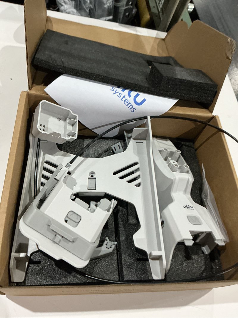 Condition photo showing As Is for chitu systems platecycler c1m for bambu lab a1 mini, automatic build plate changer, includes 4 hook textured pei plates, non-stop batch printing system, secure & hands-free c1m (with 4 pei double textured kits)