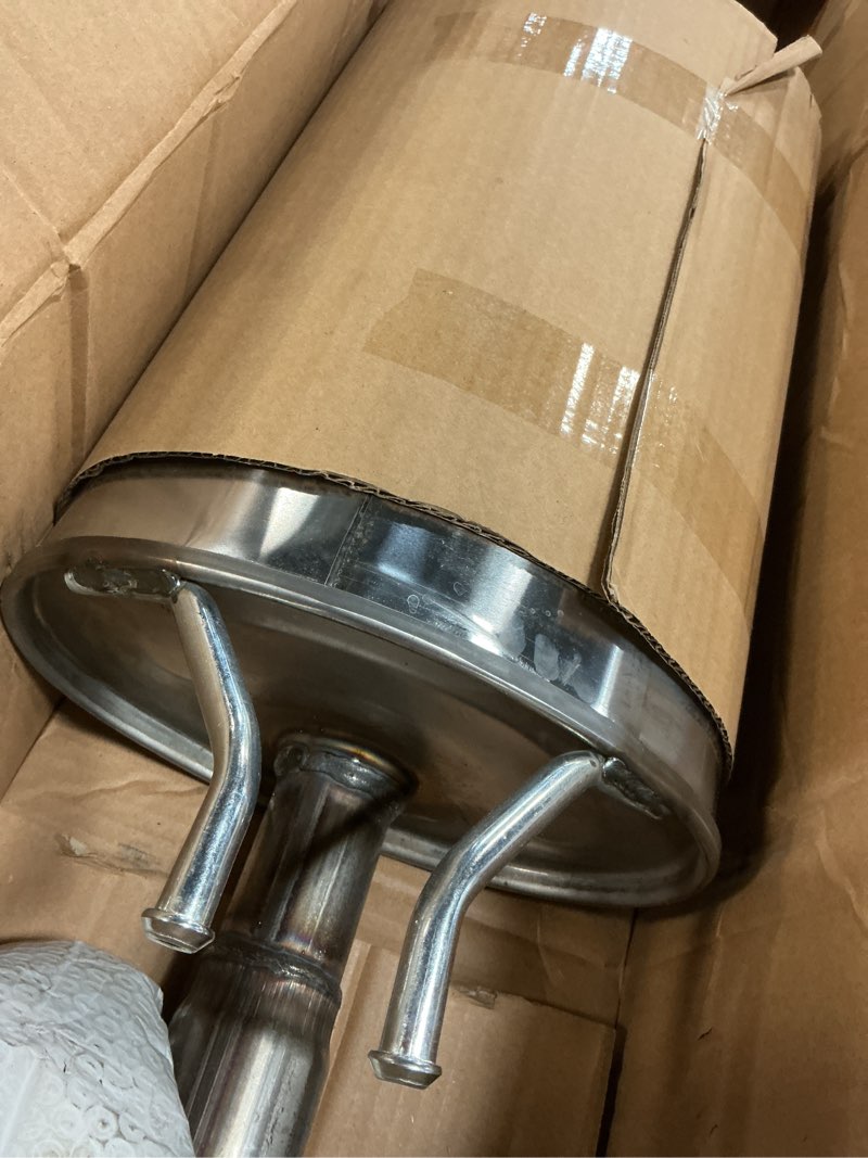 Condition photo showing Good Condition for wensdy direct fit rear exhaust muffler compatible for 2006-2011 honda civic 1.8l and 2006-2011 honda civic hybrid 1.3l-include gasket hc01 for 2006-2011 honda civic 1.8l/hybrid 1.3l