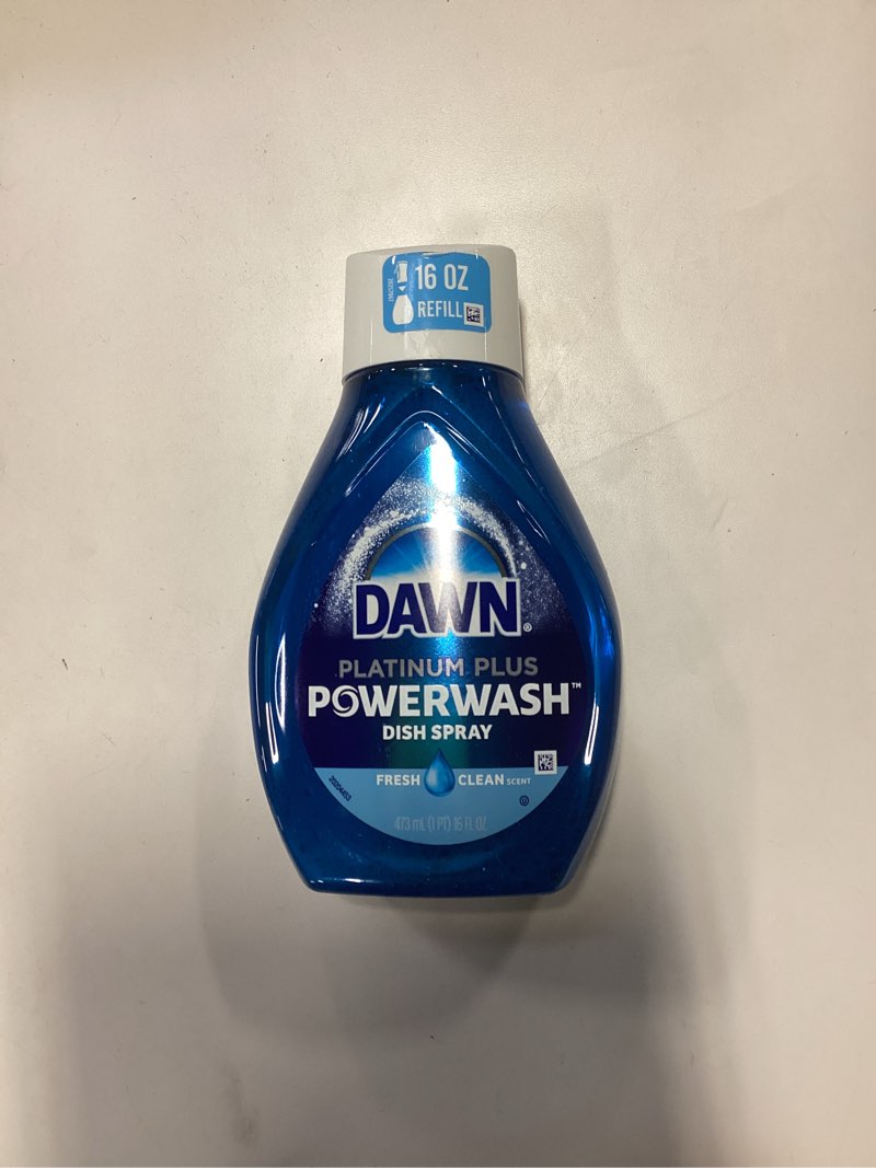 Condition photo showing New/Like New for Dawn Platinum Powerwash Dish Spray Fresh Scent Refill X1