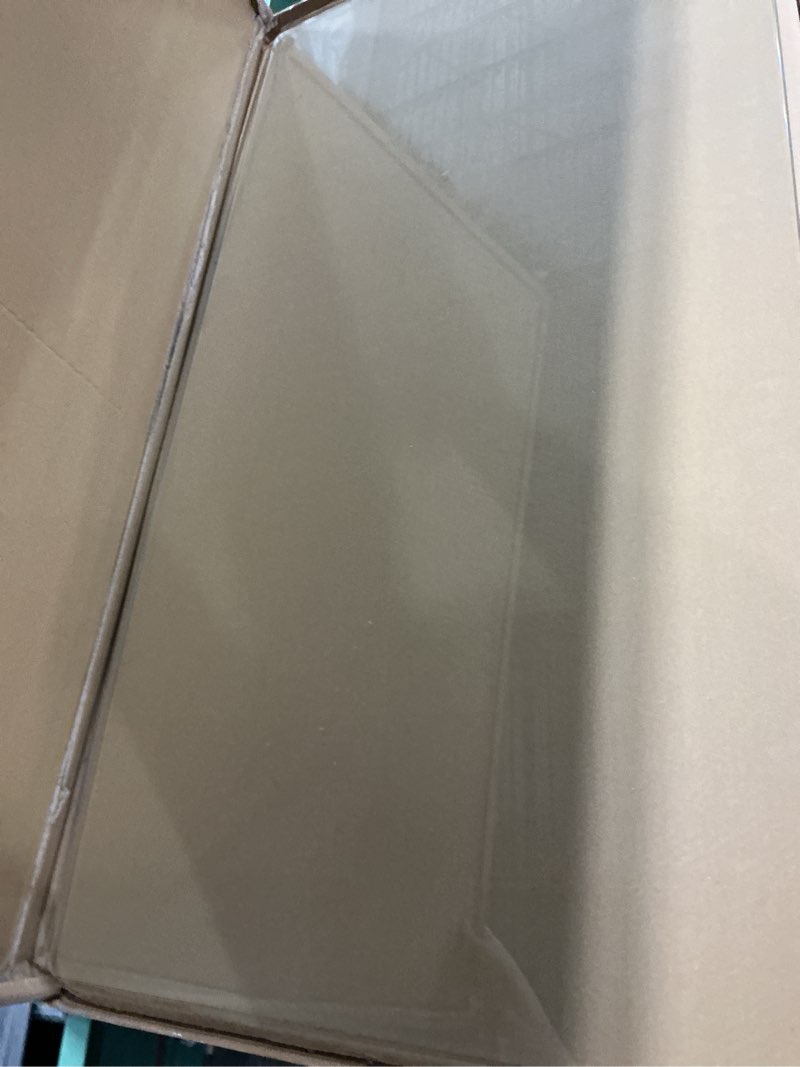 Condition photo showing New/Like New for koonmi tempered glass chair mat for hardwood floors & carpets, 30" x 55“ transparent heavy duty office floor protector with noise-free gliding shatterproof for home office desk transparent 30x55