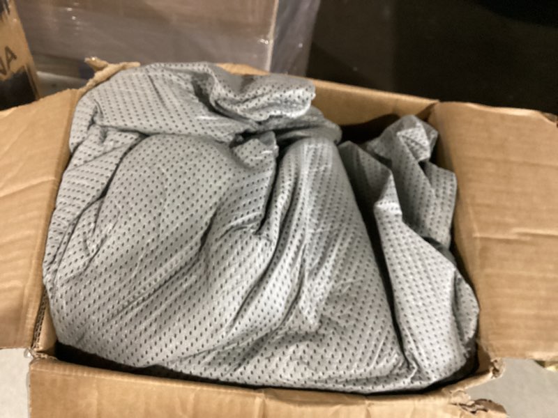 Condition photo showing Good Condition for VINPATIO Pop Up Camper Cover, Folding Camper Tent Trailer Cover Fits 12'-14' Trailers, Waterproof & Anti-UV Pop-up Camper Cover with Windproof Straps Pop Up Camper Cover(Grey) Fits 12-14FT