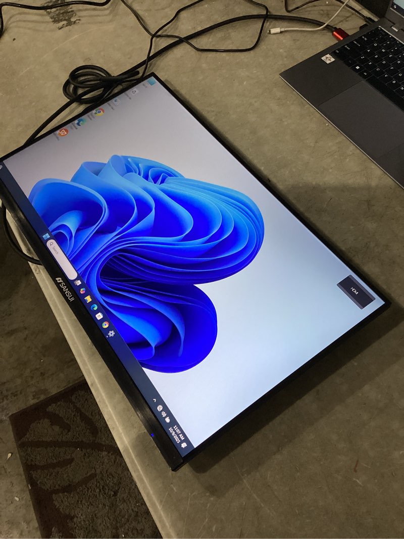 Condition photo showing Good Condition for sansui gaming monitor, 24 inch 180hz, fhd 1080p 1ms 110% srgb computer monitor, hdmi dp ports vesa support for game office (hdmi cable included) 24 inch fhd 200hz ips gaming monitor black