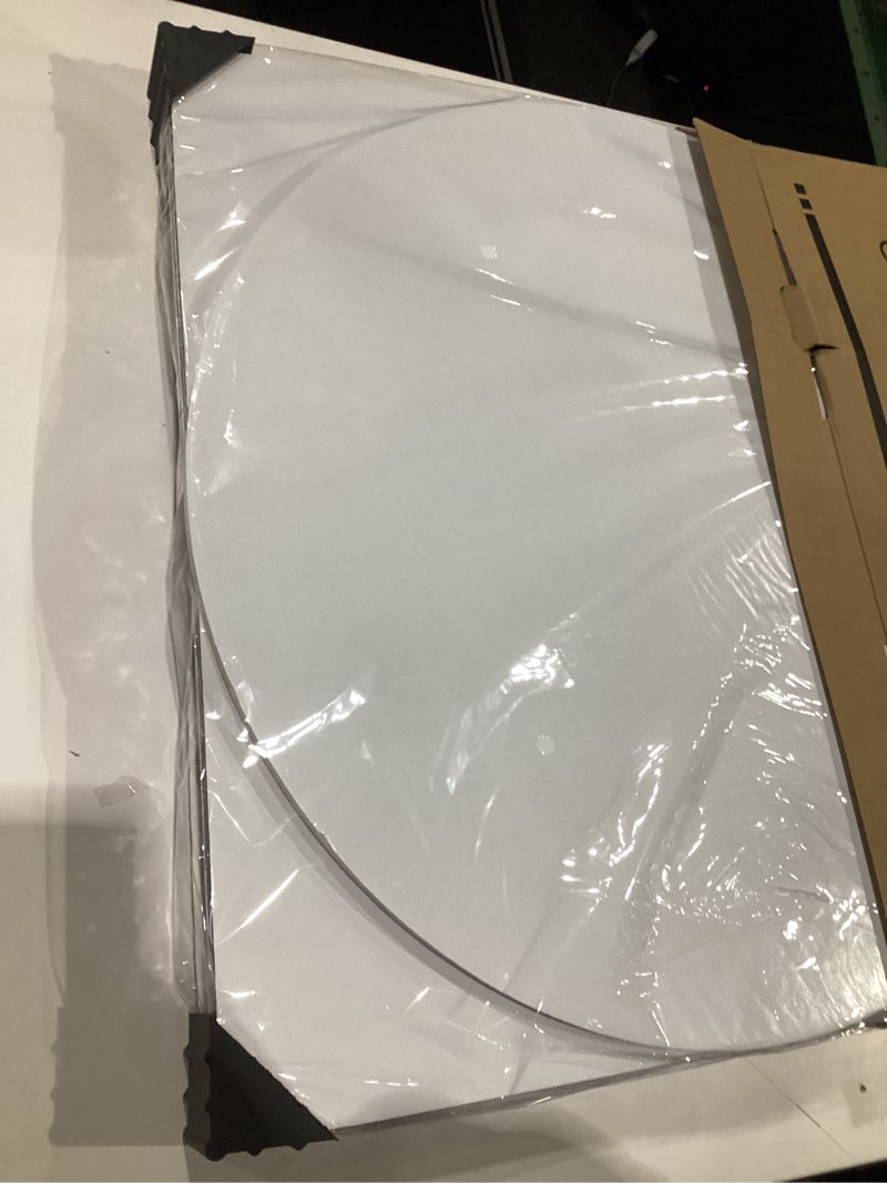 Condition photo showing As Is for UMIACOUSTICS 6 PCS Sound Proof Panels,47.2 x 23.6 Inches Flame Retardant Sound Absorbing Panels,Decorative Acoustic Panels in Art Curve Shaped  SIMILAR TO PHOTOS