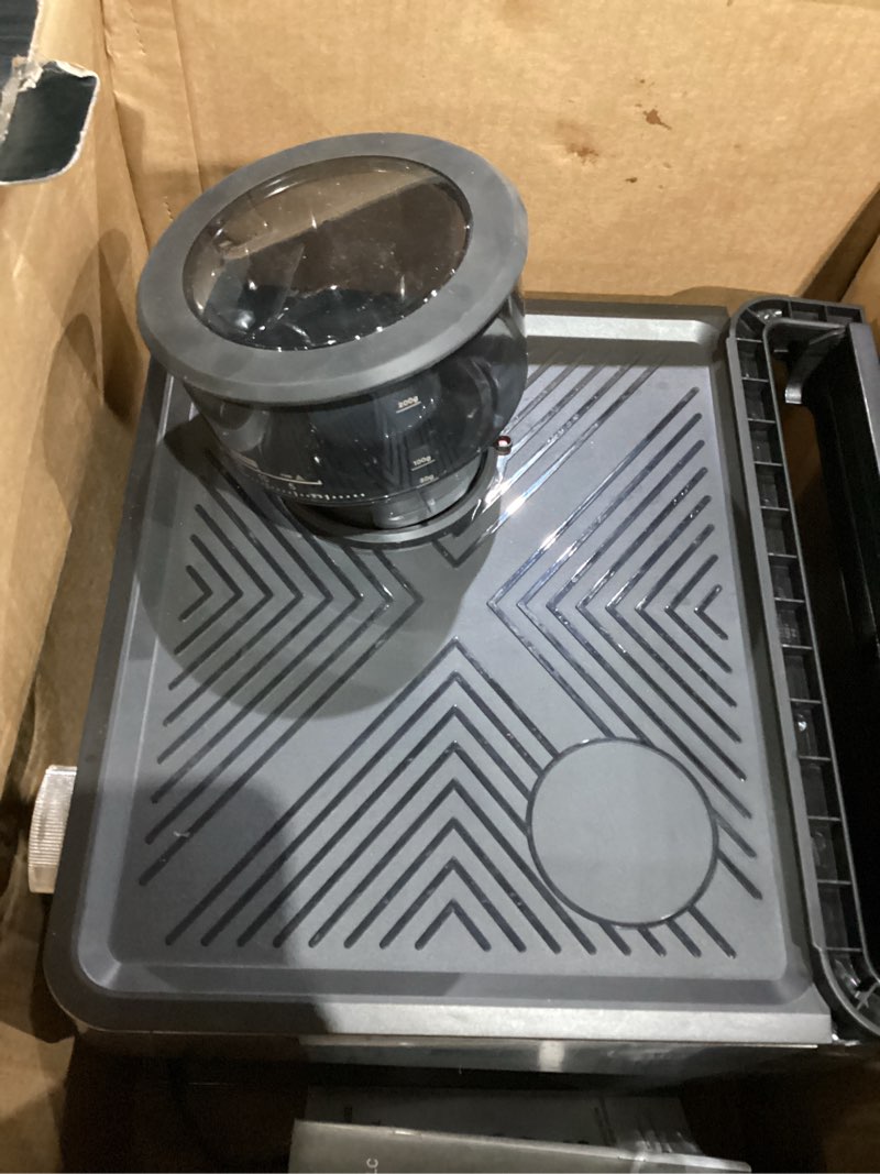 Condition photo showing Good Condition for Espresso Machine 15 Bar with Built-in Anti-Clog Coffee Grinder,Stainless Steel Coffee Maker with 77.8 oz Removable Water Tank for Cappuccino/Latte,Home&Office,Black Deep Black