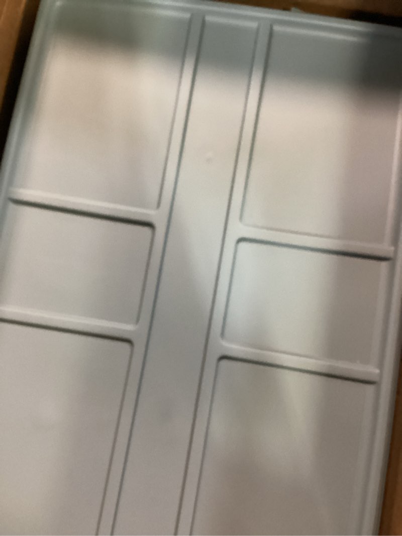 Condition photo showing Good Condition for hefty hi-rise 40 qt stackable storage bins with lids – 6 pack clear plastic under bed storage containers, shoe organizer boxes with xl lid-locking latches, comfort-grip handles, durable double rim 40 qt - 6 pack