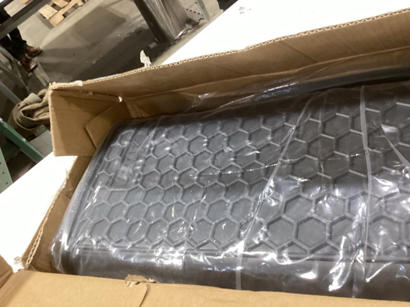 Condition photo showing Good Condition for Car Rubber Floor Mat for Honda Civic Sedan 10th 2016 2017 2018 2019 2020 2021 Custom Fit Full Black Auto Floor Liners Mat All Weather Protection Heavy Duty Odorless 2016-2021 Version Full Black