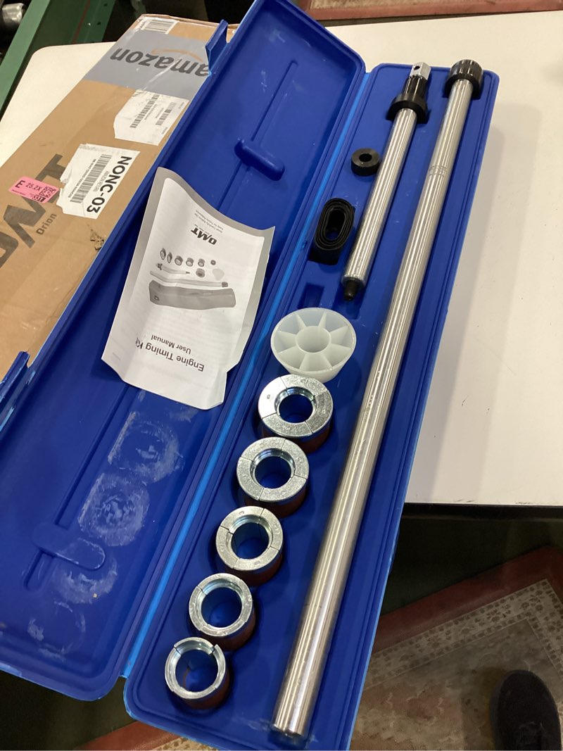 Condition photo showing Good Condition for Orion Motor Tech Cam Bearing Removal and Installation Tool Set | Complete Camshaft Bearing Tool Kit with 1-1/8 to 2-2/3 Inch Adapters, Covers Most Domestic and Import Vehicles