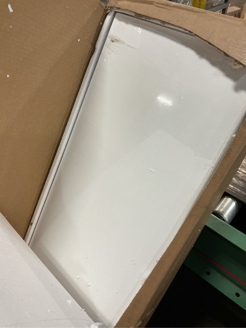 Condition photo showing Good Condition for Fun Memories Floating Shelves for Wall 10 Inch, 10 Inch Deep Square Wall Shelves, Bathroom Storage Shelves Over Toilet, Wood Floating Shelves for Living Room Bedroom, White, Set of 2 Modern White 2 10W x 10D x 1.5H