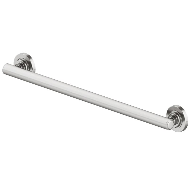 allen + roth townley 24-in brushed nickel wall mount