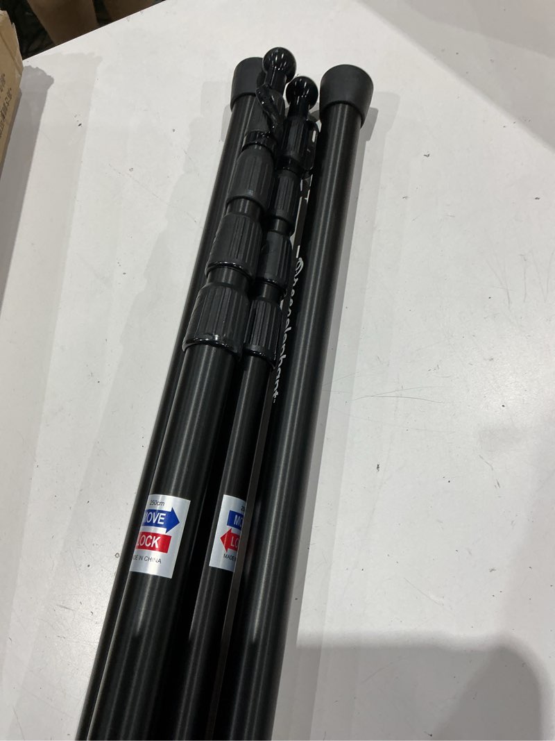 Condition photo showing Good Condition for green elephant camping tarp poles - adjustable aluminum telescoping tent poles for tarps, canopy & awning - heavy duty collapsible pole set of 4 - extends 8ft, shrinks to 2ft - caravan & beach shade 4 poles