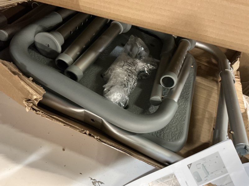 Condition photo showing Good Condition for medline knockdown bath bench with arms