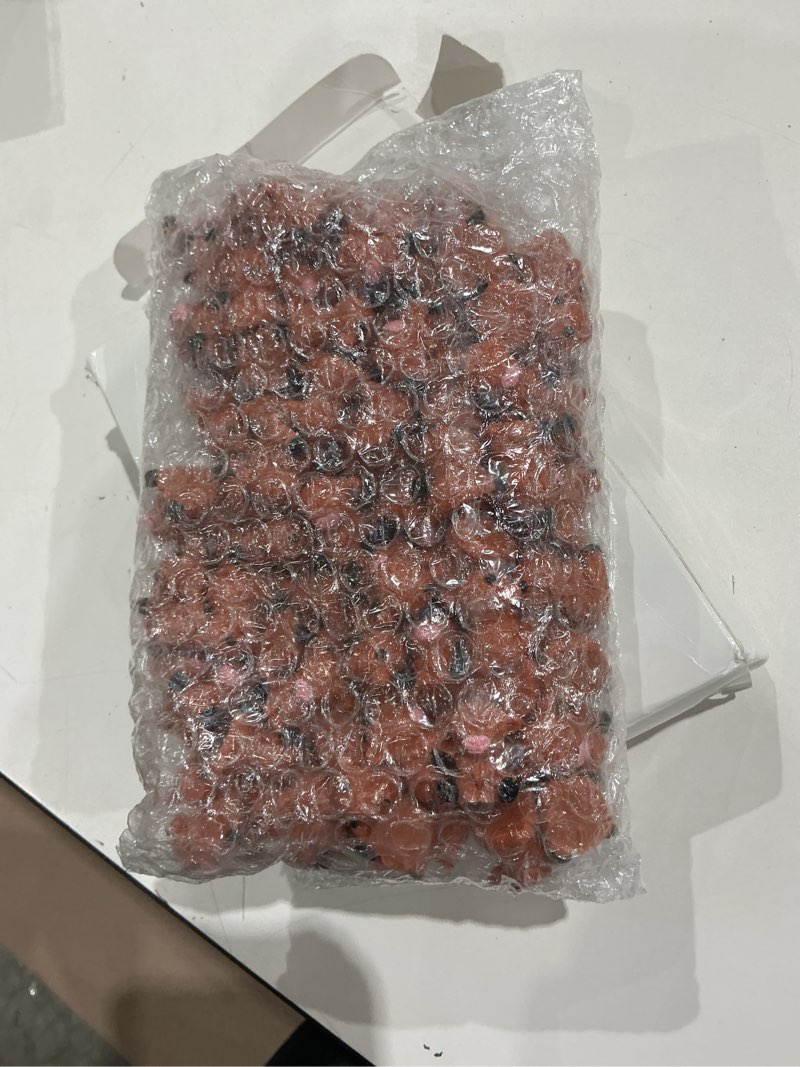 Condition photo showing Good Condition for lineshading 100 pcs mini dumpster figurines miniature resin trash shape with fire funny emotional desk decor accessories appreciation gifts for christmas office coworker teacher nurse(highland cow)