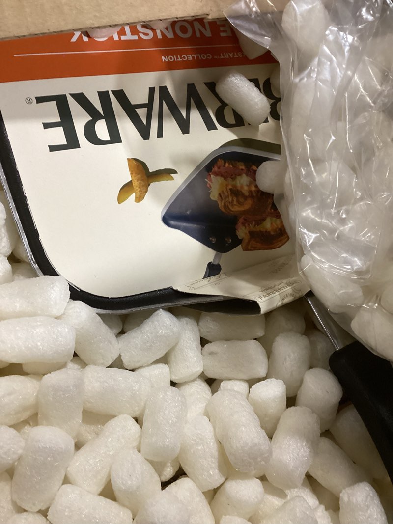 Condition photo showing Good Condition for Farberware Cookstart DiamondMax Nonstick Square Deep Grill Pan/Griddle, Dishwasher Safe, 11 Inch - Silver Silver Griddle (11 Inch)