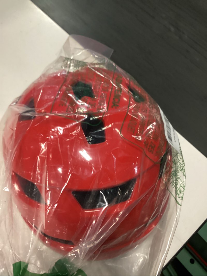 Condition photo showing Good Condition for kids bike helmet, adjustable toddler youth helmet with detachable visor & led light for 3-5/5-8/8-12 years boys girls, multi-sport helmet for bicycle cycling scooter skating, 2 sizes red 48cm-52cm/18.9''-20.5''
