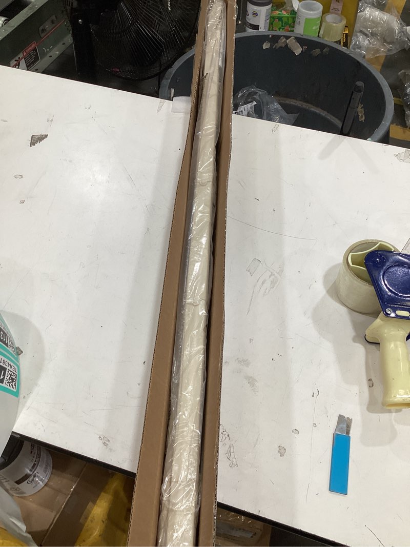 Condition photo showing Good Condition for lazblinds no tools no drill 1" vinyl mini blinds, cordless blinds for windows, light filtering horizontal window blinds & shades, 48" w x 64" h, cream cordless-cream 48" w × 64" h