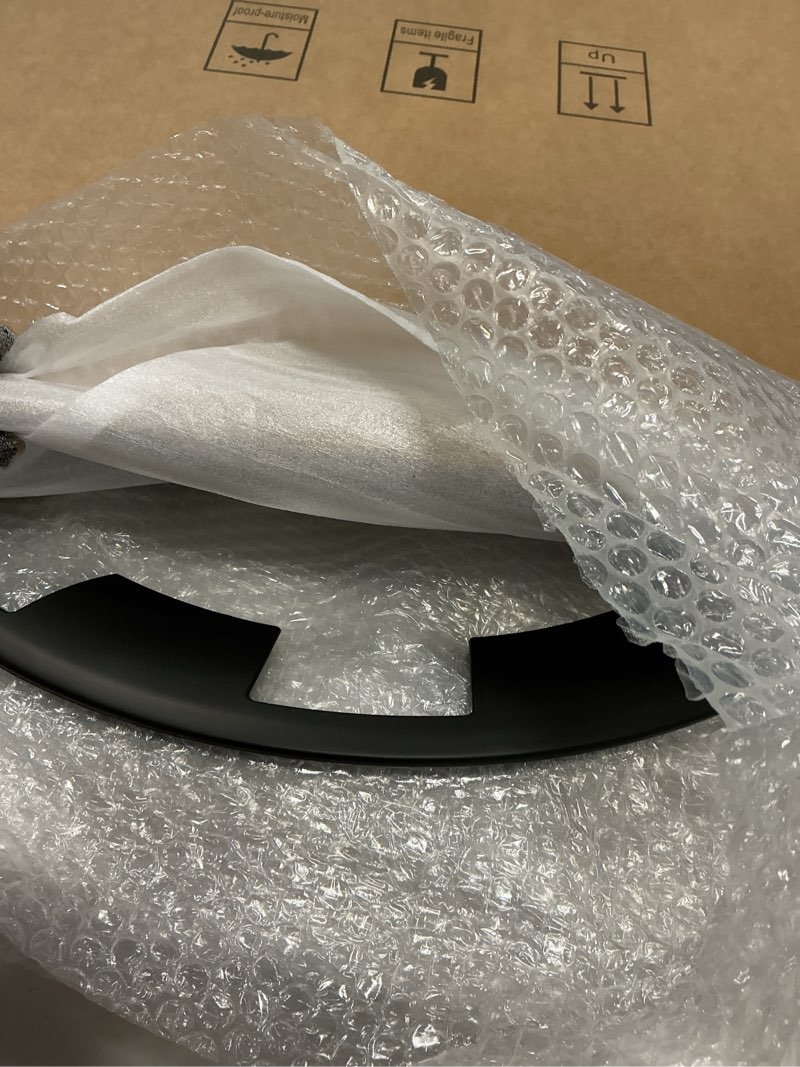 Condition photo showing Good Condition for for Tesla Model Y 21 Inch Wheel Rim Protector Hubcaps Uberturbine Wheels Rim Cover Tire Trim Rings Matte Black 4Pcs Model Y Accessories Matte Black 21 in