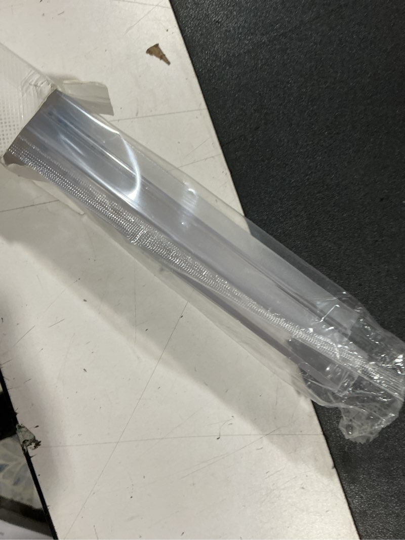 Condition photo showing Good Condition for 2-pack butecare frameless shower door bottom seal for glass doors – stop shower leaks and create a water barrier (3/8” x 39”) bottom sweep -3/8''