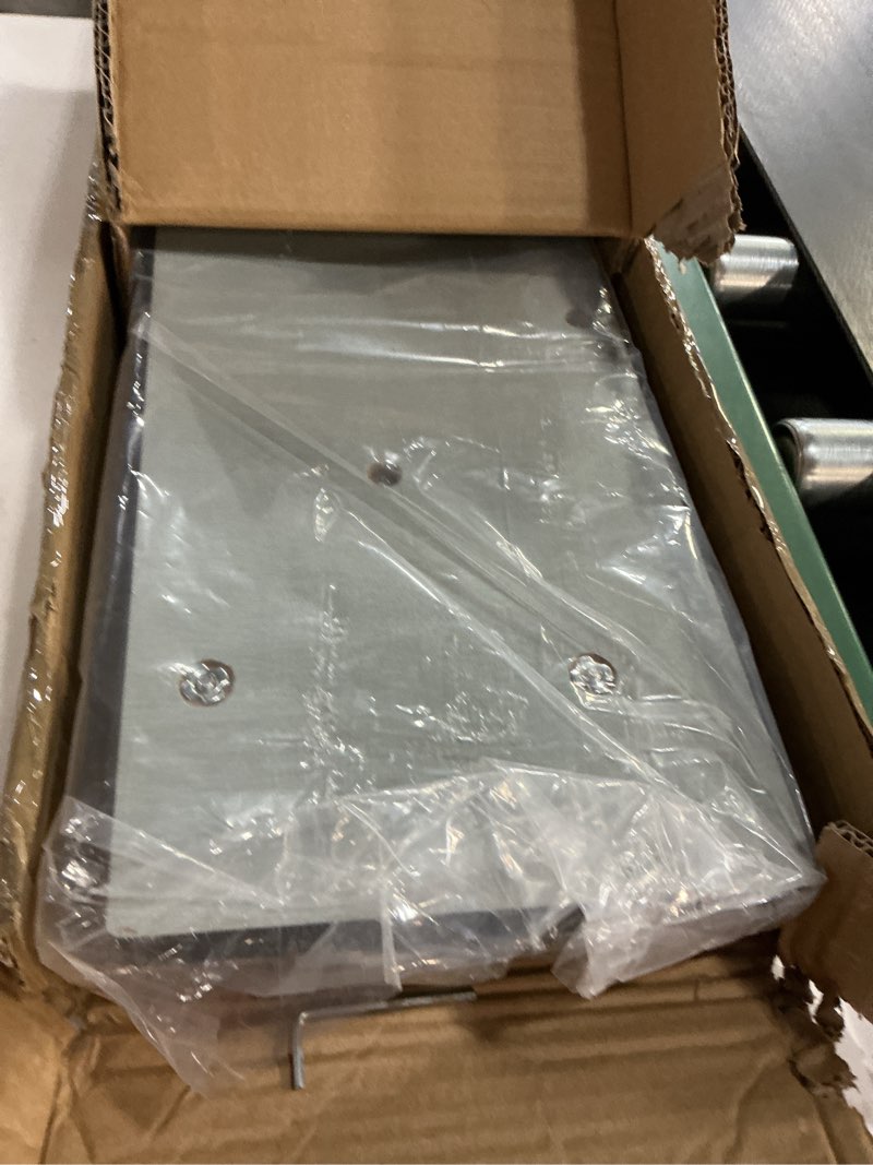 Condition photo showing As Is for 32in mat cutter for framing, board mounted mat board cutter with heavy duty straight & 45° bevel cutting heads, adjustable depth, ideal for picture frame, diy & artwork projects