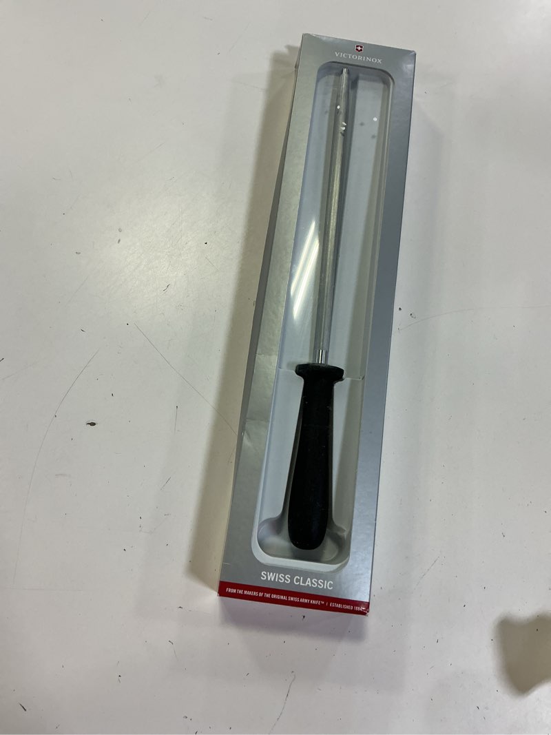 Condition photo showing Good Condition for victorinox swiss army cutlery swiss classic fibrox honing steel, 10-inch, multicolor (6.8002.us1)