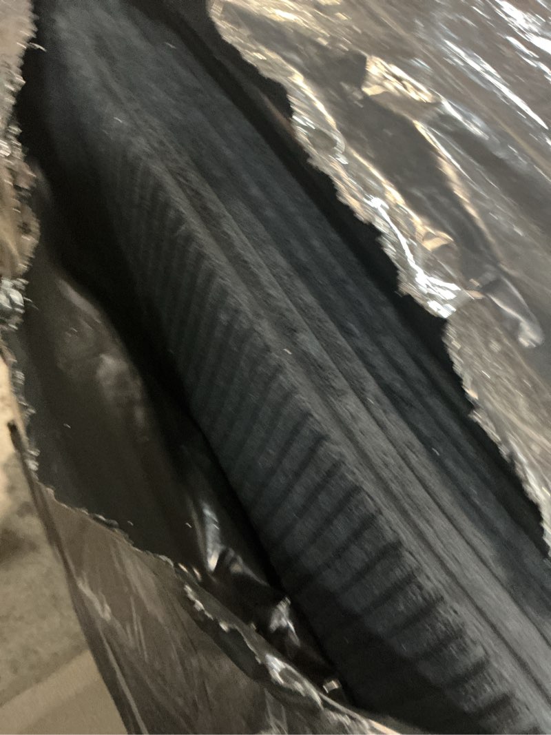 Condition photo showing Good Condition for BYBYME Tri-Folding Corduroy Mattress, 6 Inch Gel Folding Mattress Topper, Foldable Soft Guest Bed Camping Pad, Washable Cover (Black, Twin) Black Tw"