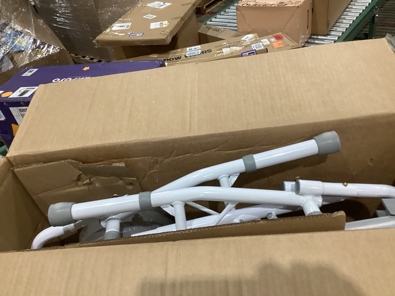 Condition photo showing Good Condition for Medline Drop Arm Commode Chair for Adults and Seniors, Padded Seat, Removable Pail, Splash Guard, Drop-Down Arms, 350 lb. Weight Capacity