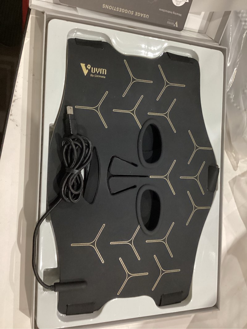 Condition photo showing Good Condition for Infrared Red Light Therapy Mask: High Energy Skincare Device for Glowing Skin – Ultra-Thin 1.8mm 4.6oz, 830nm 633nm 590nm, Cordless Red Light Therapy for Face Luxury Gift - Generation II updated Black