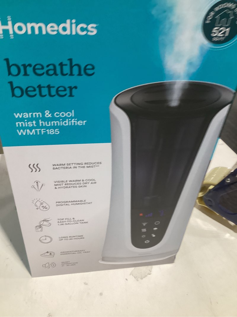 Condition photo showing Good Condition for Airvana 2.25 Gallon (8.5 Liter) Top Fill Digital Humidifier with LED Display Screen, Sleep Mode