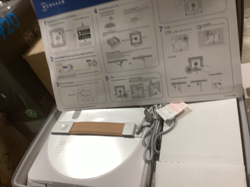 Condition photo showing Good Condition for ECOVACS Winbot W1 Pro Window Cleaning Robot, Intelligent Cleaning with Dual Cross Water Spray Technology, Win SLAM 3.0 Path Planning, 2800Pa Suction Power, Edge Detection Technology, App Control,Grey