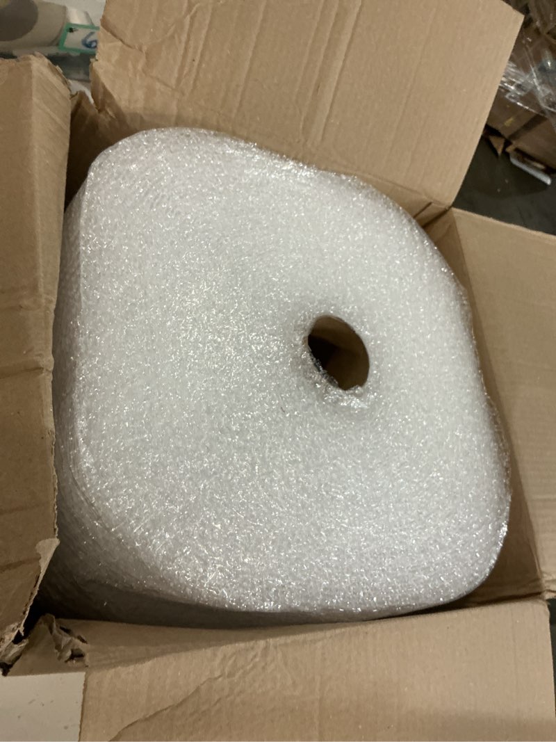 Condition photo showing Good Condition for amazon basics bubble wrap for moving, packing, shipping and storage, perforated protective cushioning for fragile items, 12-inch x 175-ft long roll, small 3/16", clear clear 12 inch x 175 ft