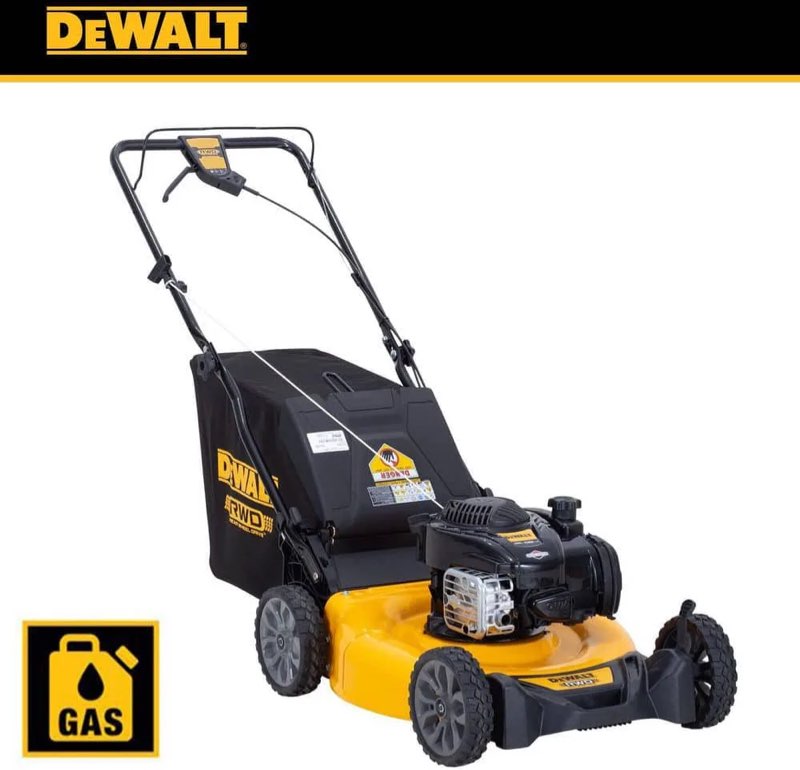 DEWALT 21 in. 150cc Briggs and Stratton Self Propelled Walk Behind Lawn