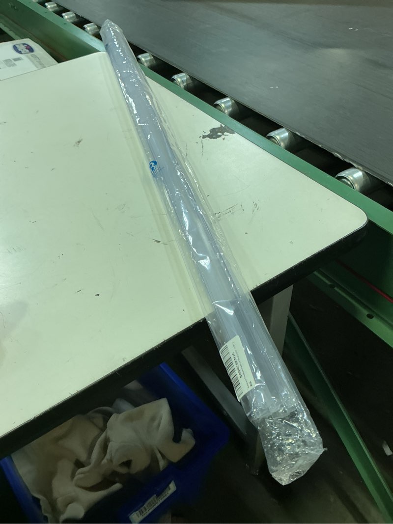 Condition photo showing New/Like New for premium frameless shower door bottom seal strip for glass doors - shower door seal sweep (1/2” x 39”, clear vinyl) 1/2”x 39”