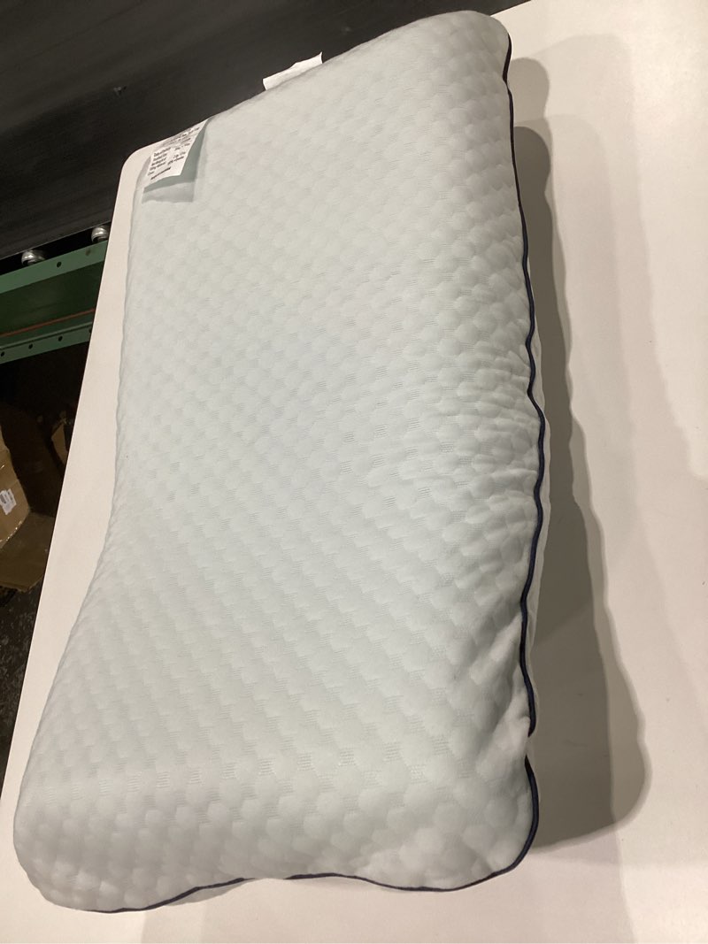 Condition photo showing As Is for Tempur-Pedic TEMPUR-Cloud Pillow for Sleeping, Standard, White 1, SIMILAR TO STOCK PHOTO 