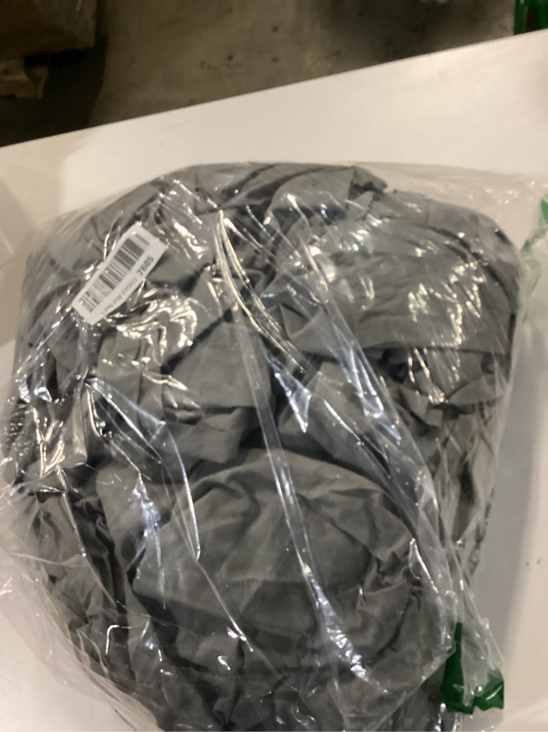 Condition photo showing New/Like New for Grounding Bedding Sheet Set, Bed Sheets and Pillowcase Set, 90% Organic Cotton+10% Pure Silver Organic Fitted Grounded Sheet for Improved Sleep, Pain Relief (Gray, King(78.1 * 80.1 * 15inch))