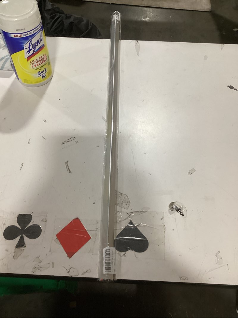 Condition photo showing Good Condition for Aluminum Peel and Stick L Molding Corner Guards with 90° Angle for Wall Door Frame Cabinet Baseboard Protection and Decoration, 35.4in x 0.8in (3Pcs) Matte Silver 35.4in x 0.8in