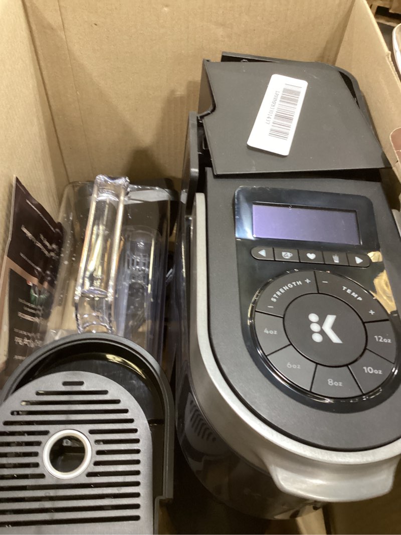 Condition photo showing As Is for Keurig K-Supreme Plus SMART Coffee Maker, Single Serve K-Cup Pod Coffee Brewer, BREWID and MultiStream Technology, 78 Oz, Black Black Maker