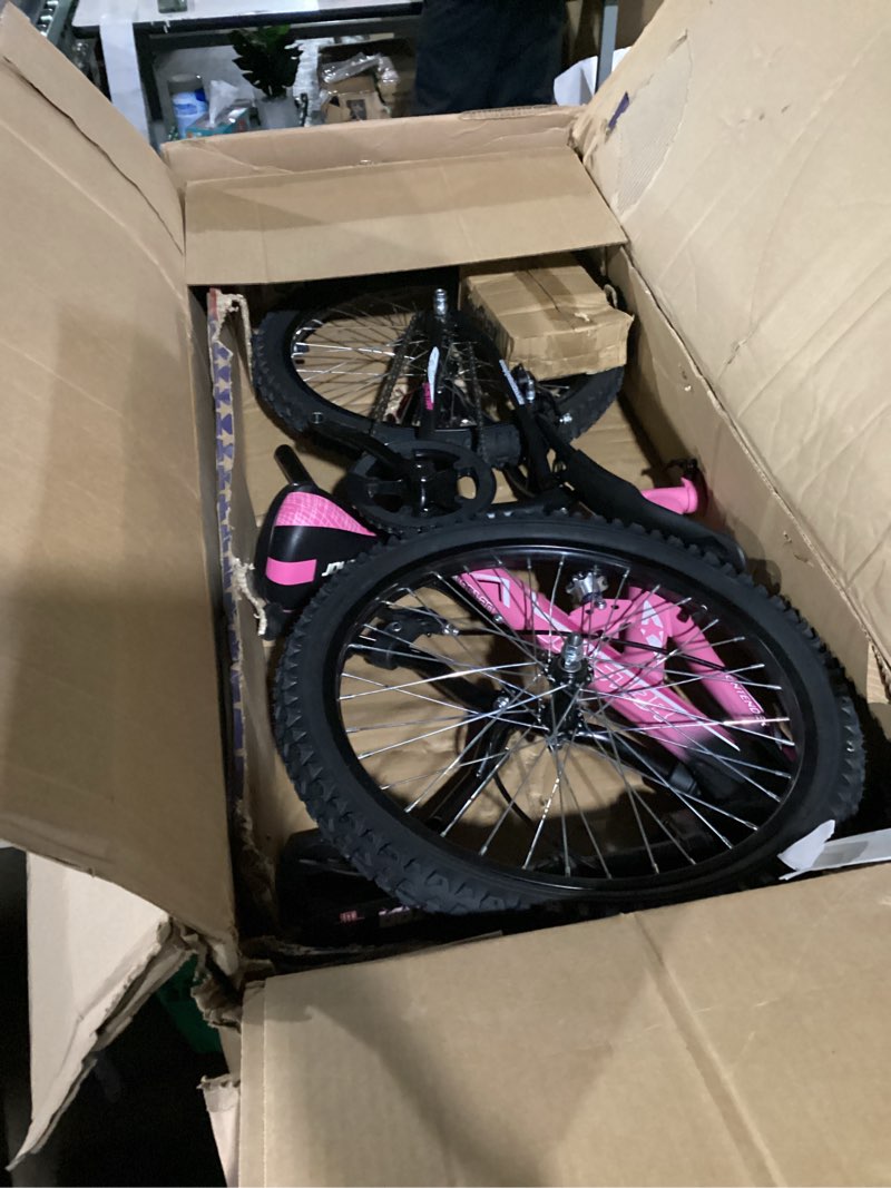 Condition photo showing Good Condition for similar to weize kids bike, 16 20 inch children bicycle for boys & girls ages 4-12 years old, rider height 41-62 inch, adjustable seat & handlebars, coaster brake, multiple color options pinkblack 20 inch with kickstand