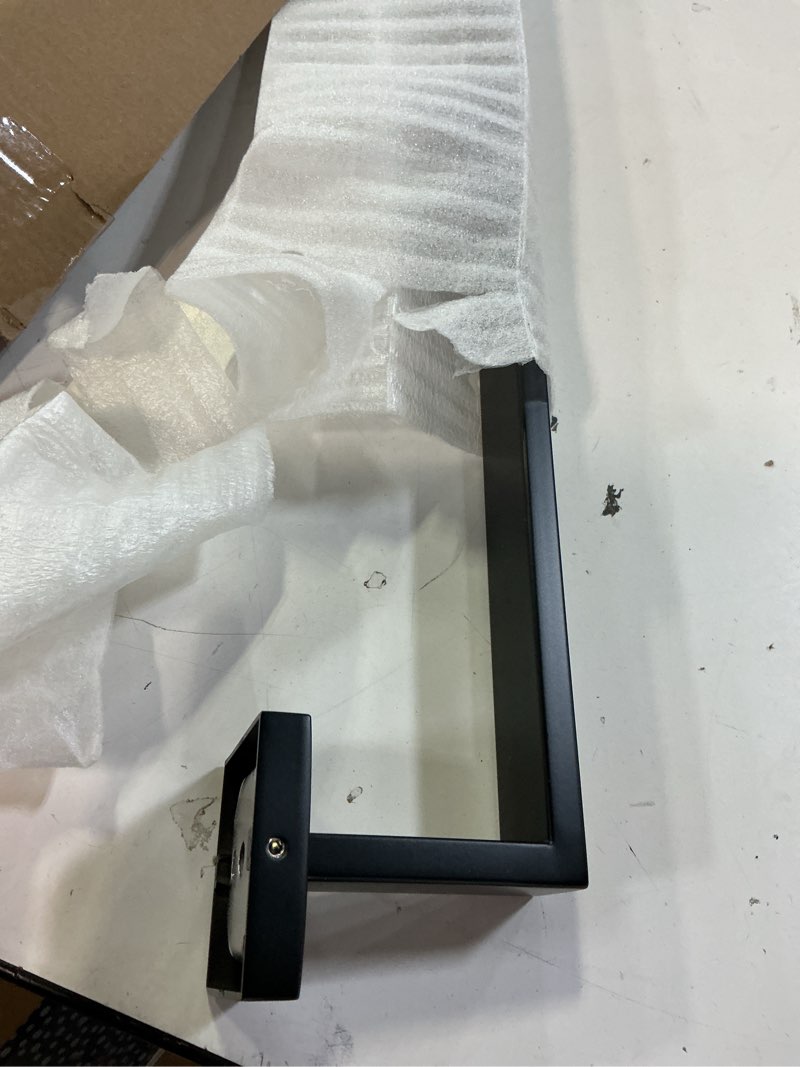 Condition photo showing Good Condition for kokosiri 24-inch single towel bar, bathroom kitchen towel holder, wall mounted sus304 stainless steel towel rack, matte black, b4003bk-l24 matte black 24-inch