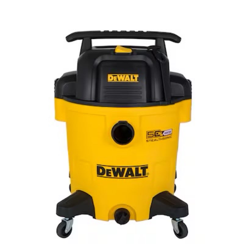 DEWALT Stealthsonic Quiet 9 -Gallon 5.0 HP Corded Wet/Dry Shop Vacuum with Accessories